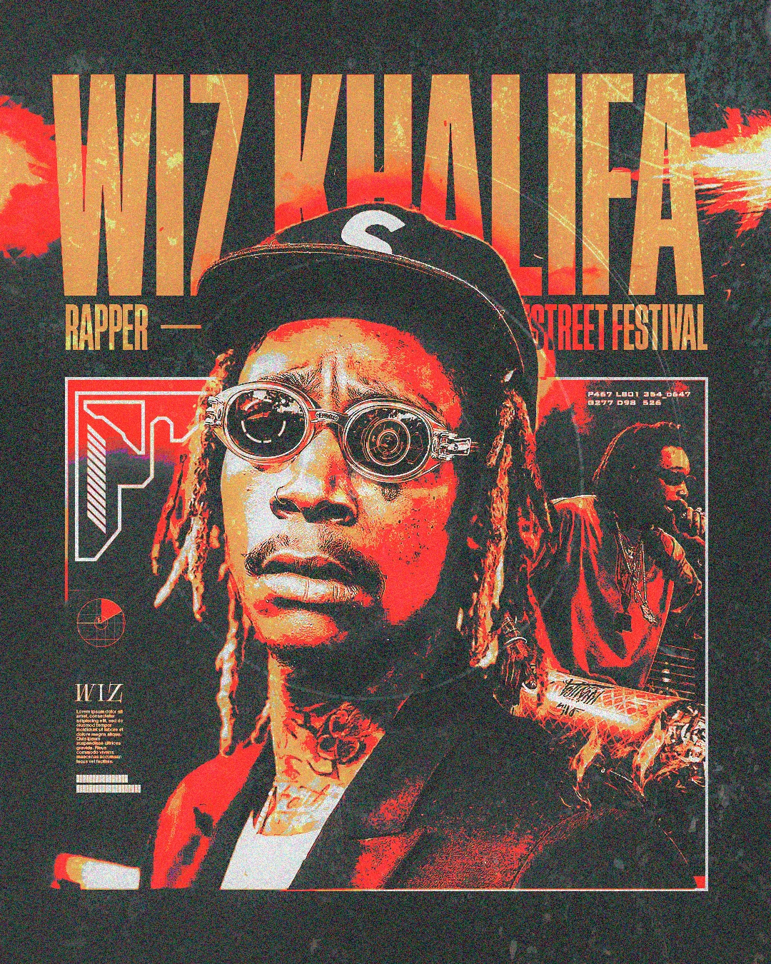 Wiz Khalifa artwork version 3